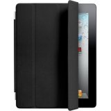 Apple iPad 2 Leather Smart Cover - Black (MC947LL/A)
