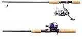 Okuma Halogen 2-Piece Fishing Rod/Reel combo