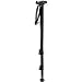 Bogen - Manfrotto Video Pro Monopod Black Anodized with sliding camera plate