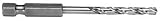 Bosch 1/8 Diameter High Speed Steel 118 Deg Hex Shank Drill Bit with 1/4 Hex Shank