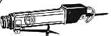 Chicago Pneumatic Recip Saw, CP880 model