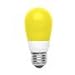 TCP 8 Watt Cold Cathode A-Lamp Yellow - 8A08Y 40 Watt Replacement Dimmable