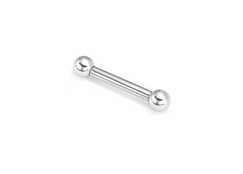 316L Surgical Steel Straight Barbell 10g