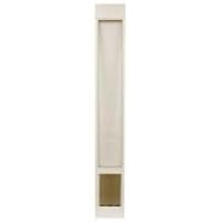 PetSafe AR12-611-11 96 Inch Deluxe Pet Panel For Sliding Glass Doors - Medium - White Frame