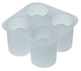 Present Time  Cool shooters silicon mould for 4 shot glasses