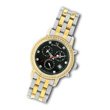 ZALES Men's Lucien Piccard 14K Bezel and Diamond Chronograph Watch (Model: 27035BK)