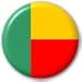 Benin Country Flag 25mm Pin Button Badge