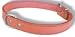 10 inch Orange Leather dog collar - one of our dog collars in leather