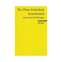 Krambambuli u. a. Erzählungen