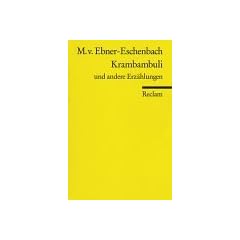 Krambambuli u. a. Erz�hlungen