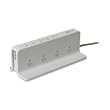 Surge Protector, 3195 Joules, 8 Outlets, 6' Cord, Gray