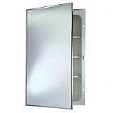 Broan Mfg 407adj Styleline Ss Molded Bath Cabinet - White