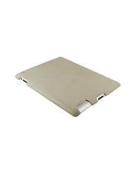Beige iPad 2 Clip On Case - Genuine Sanded Stingray Skin Leather