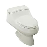 Kohler K-3384-2 Biscuit San Raphael Elongated Toilet with French Curve Quiet - Close Seat with Exposed Trapway - K-3384-2