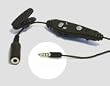 3.5mm Stereo Headset Hands-free Adapter/ Adaptor with Microphone and Control Button for Apple iPhone 4/ 3GS/ 3G S/ 3G, iTouch iPod Touch I II II IV 1 2 3 4 2nd 3rd 4th Generation