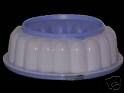 Tupperware Jel Ring Mold TROPICAL WATER/SEA MIST BLUE