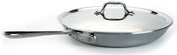 All Clad 12 Inch Stainless Steel Fry Pan with Lid