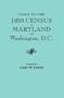 Index to the 1820 Census of Maryland and Washington, D.C.
