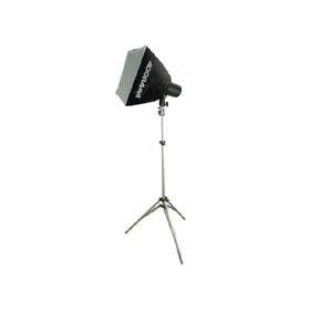 Adorama Budget Studio Monolight Softbox Kit #11, with 1 100 watt Second Budget Flash, Light Stand and 12 x 12 Softbox.