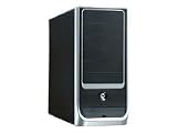 Produkt-Bild: Compucase 6C29BS-U schwarz/silber PC Geh&auml;use MidiTower 4 x 5.25 Schwarz
