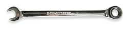 Westward 1LCH2 Ratcheting Combo Wrench, 12 Pt, 1/4 In