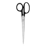Westcott 10668 Galleria hot forged carbon steel shears, black handles, 4-1/4 cut, 8 long