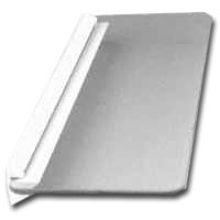 Childrens Toyshop  Tools & Hardware : 8" x 24" Chrome Glass Shelf & Anchor Kit