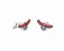 Atlanta Hawks Cuff Links - 1 Pair