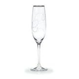 By Mikasa-Love Story Platinum Collection 6.75Oz Flute Glass