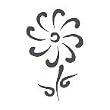 FLORAL FANTASY Temporary Tattoo 2x2