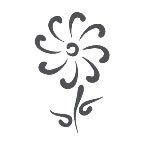 Floral Fantasy Temporary Tattoo 2x2