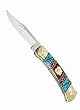 Brian Yellowhorse Native Bear Folding Hunter