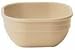 Beige Cambro 10CW Camwear 9.4 oz. Square Bowl - Polycarbonate 48/CS