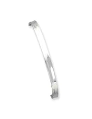 Sterling Silver 5mm Cuff Bangle QB322"