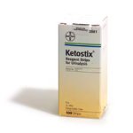 Ketostix Reagent Strips, 100-Count Box
