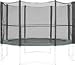 12ft TRAMPOLINE ENCLOSURE NET - FOR TRAMPOLINE WITH 8 POLES - FITS AROUND OUTSIDE OF FRAMED