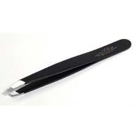 Tweezerman Slant Tweezer Stainless Black tweezers
