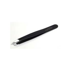 Tweezerman Slant Tweezer Stainless Black Full Size Tweezers [Personal Care]
