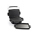 George Foreman GRP93G The Next Grilleration G3 Grill with Removable Plates, Black