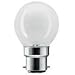10 x G45 Round Globe Golf Ball Light Bulbs in 40 Watt Bayonet B22 Fitting Opal (White/Pearl/Opaque/Soft) Finish Double Life: 2,000 Hour