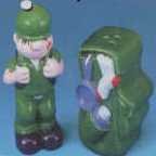 Review   / Beetle Bailey & Knapsack Salt and Pepper Shakers