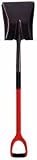 Lh Ergo Square Point Shovel Red