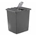 San Jamar SI2000 Saf-T-Ice Scoop Caddy, 7" Width x 11" Height x 6" Depth, Black