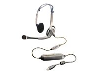 Plantronics DSP-400 Digitally-Enhanced USB Foldable Stereo Headset and Software