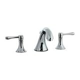 Cifial 244.110.625 Polished Chrome Brookhaven Double Handle Widespread Lavatory Faucet with Metal Lever Handles from the Brookhaven Series 244.110.625