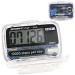 Lot of 100 Sportline 330 Step Pedometers. Comes with Pedometer Walking Book