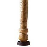 Shepherd 9075 Brown Rbr Caster Hardware Cup 1-1/2(pack of 6)