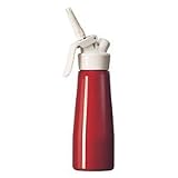 iSi One Pint Dessert Whip Cream Whipper, Red