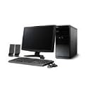 Acer Aspire M3802 - Micro tower - 1 x Core 2 Quad Q8300 / 2.5 GHz - RAM 4 GB - HDD 1 x 750 GB - DVD-Writer / BD-ROM - DVD-RW - Radeon HD 4350 - Gigabit Ethernet - Microsoft Windows 7 Home Premium - Monitor LCD display 20" Widescreen TFT ( Acer P205H )