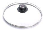 Swiss Diamond Replacement 28 cm Round Cover for 4.5 Quart Saute Pan and 11-Inch Fry Pan